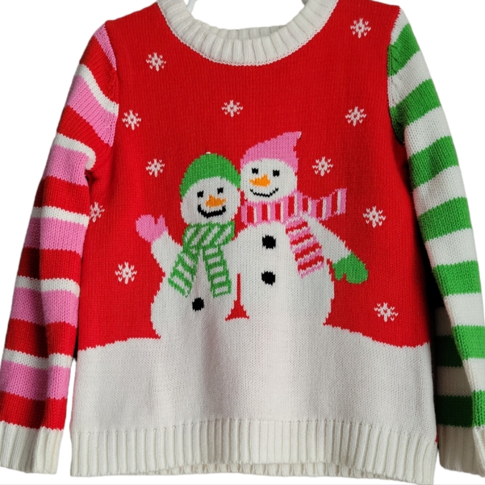 Maggie & Zoe Christmas Sweater for girls Size S(4)